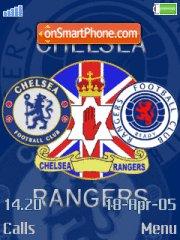 Rangers and Chelsea theme screenshot