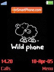 Capture d'écran Wild Phone thème