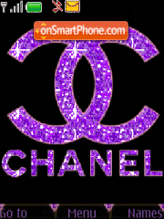 Capture d'écran Chanel Animated thème