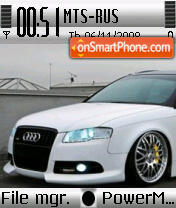 Audi 06 tema screenshot
