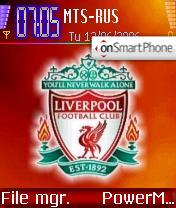 Liverpool FC tema screenshot