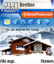 Winter 05 theme screenshot