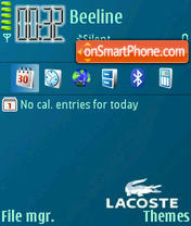 Lacoste3 theme screenshot