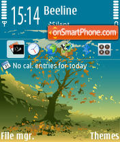 November tema screenshot