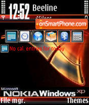 Nokia Windows V0 theme screenshot
