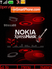 Скриншот темы Nokia animated