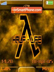 Capture d'écran Half Life Animated thème
