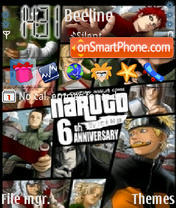 Naruto Gta es el tema de pantalla
