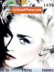Capture d'écran Madonna thème