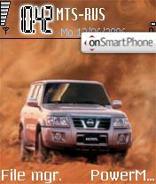 Capture d'écran Nissan Patrol thème
