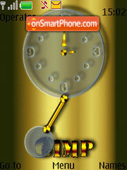 Golden Clock Theme-Screenshot