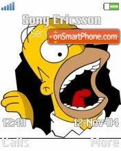 Homer Simpson 07 theme screenshot