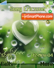 Green Heart 02 es el tema de pantalla
