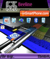 Скриншот темы Intel 02