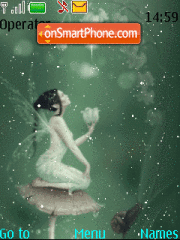 Скриншот темы Fairy Animated