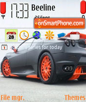 Sports Car tema screenshot