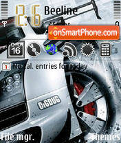 Sports Car 2 theme screenshot