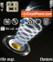 An Walkman theme screenshot