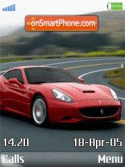 Ferrari California Theme-Screenshot