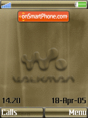 Capture d'écran Construction Walkman thème