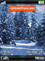 Animated Winter 02 Theme-Screenshot