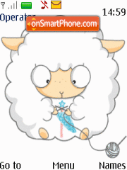 Capture d'écran Sheep thème
