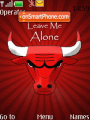 Chicago Bulls Logo theme screenshot