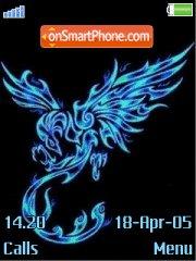 Blue phoenix tema screenshot