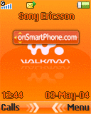 Walkman Gloss tema screenshot