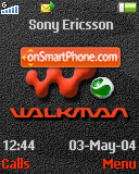 Скриншот темы Walkman Dark