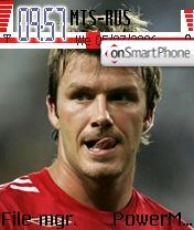 David Beckham 01 tema screenshot