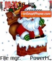 Santa Clause 01 theme screenshot