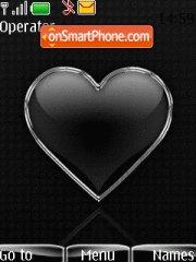 Black Heart 01 tema screenshot