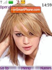 Hilary Duff 21 tema screenshot