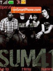 Sum 41 01 Theme-Screenshot