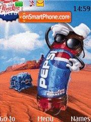 Pepsi tema screenshot