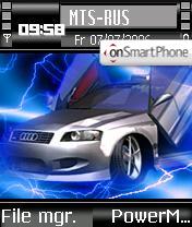 Extreme Audi 46 tema screenshot