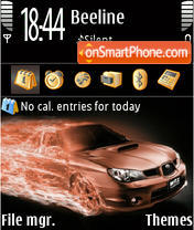 Subaru Impreza 04 tema screenshot
