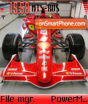 Скриншот темы Ferrari 619