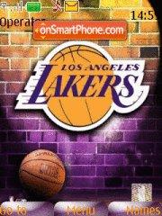 Скриншот темы Los Angeles Lakers