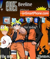Capture d'écran Naruto Evolution thème