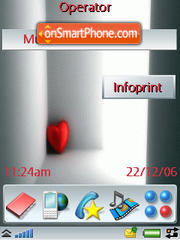 Heart tema screenshot