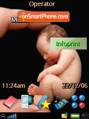 Capture d'écran Mini Baby thème