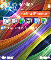 Color Bullb theme screenshot