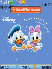 Disney Babies theme screenshot