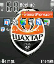 FK Shakhtar tema screenshot