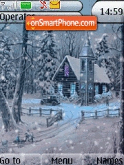 Winter Animated 01 tema screenshot