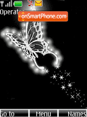 Capture d'écran Butterfly Animated thème