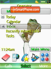 Happy Frog theme screenshot