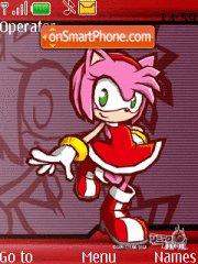 Sonic Girl tema screenshot
